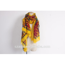 New ladies tribal print 100 viscose scarf and shawl